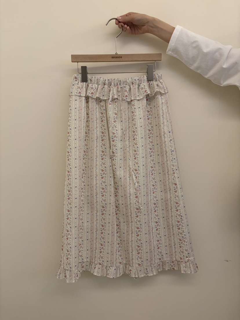 BALANCE韓國東大門直郵女士新品推薦人氣職業26春夏長裙復古BALANCE長裙圖色1