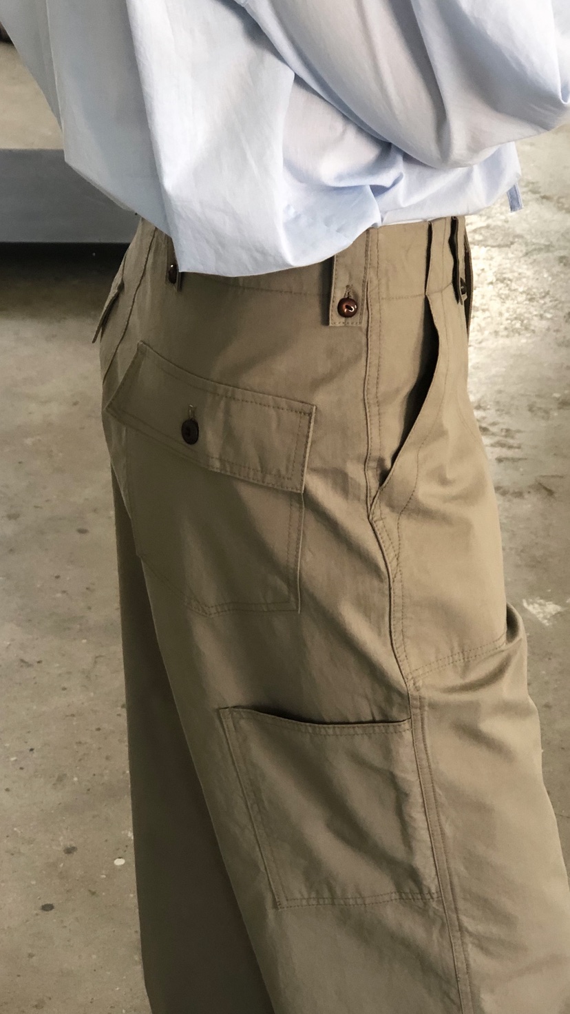 OVER RICH韓國東大門直郵女士新品人氣時尚休閑休閑褲口袋OVER RICH休閑褲