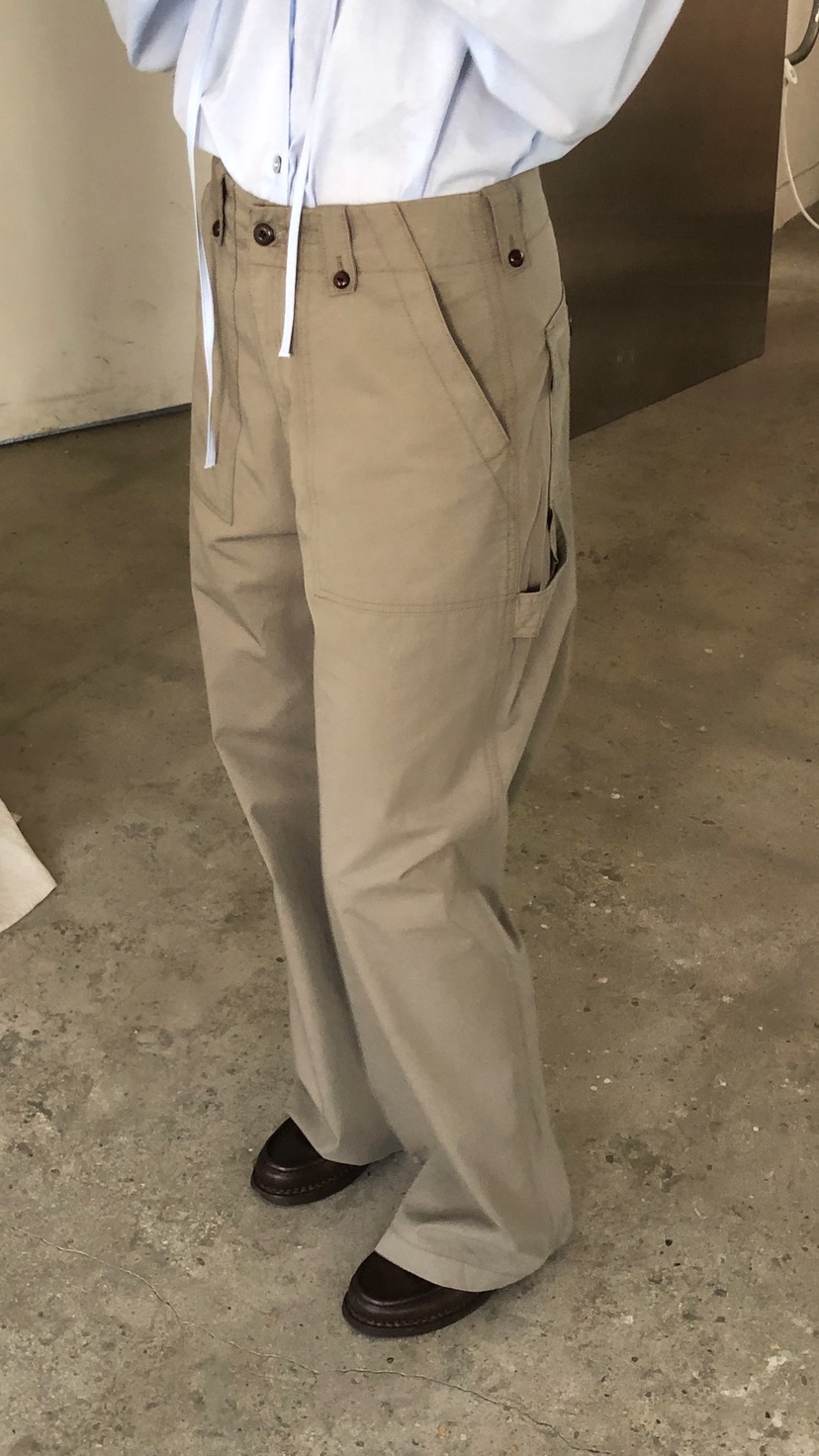 OVER RICH韓國東大門直郵女士新品人氣時尚休閑休閑褲口袋OVER RICH休閑褲