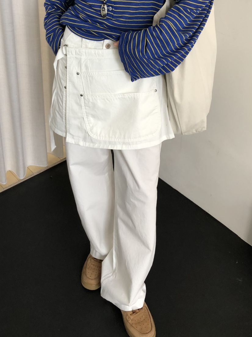 OVER RICH韓國東大門直郵女士新品人氣時尚休閑休閑褲口袋OVER RICH休閑褲