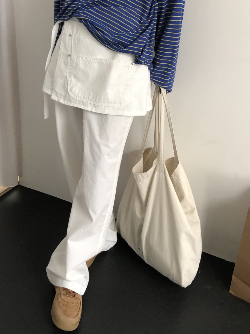 OVER RICH韓國東大門直郵女士新品人氣時尚休閑休閑褲口袋OVER RICH休閑褲