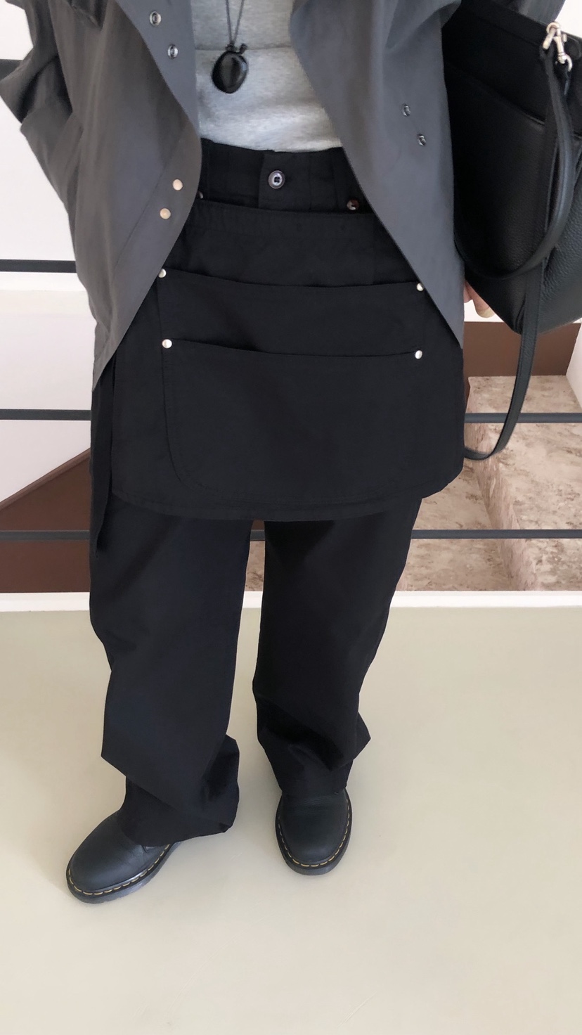 OVER RICH韓國東大門直郵女士新品人氣時尚休閑休閑褲口袋OVER RICH休閑褲