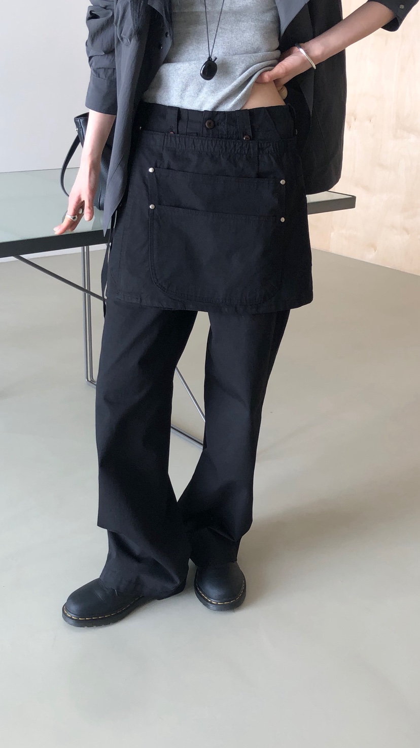 OVER RICH韓國東大門直郵女士新品人氣時尚休閑休閑褲口袋OVER RICH休閑褲