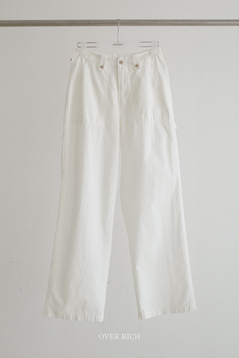 OVER RICH韓國東大門直郵女士新品人氣時尚休閑休閑褲口袋OVER RICH休閑褲圖色1