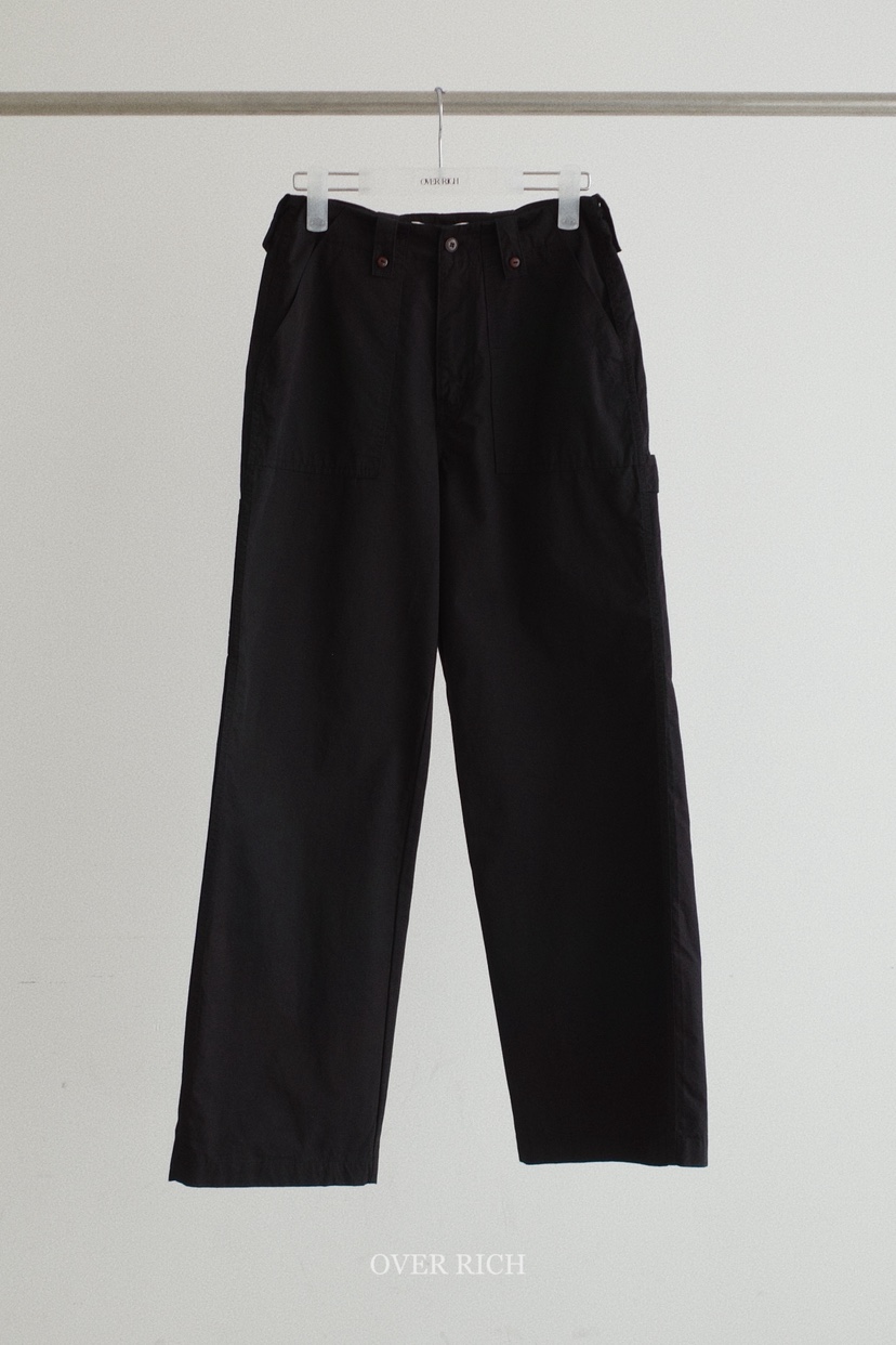 OVER RICH韓國東大門直郵女士新品人氣時尚休閑休閑褲口袋OVER RICH休閑褲圖色3