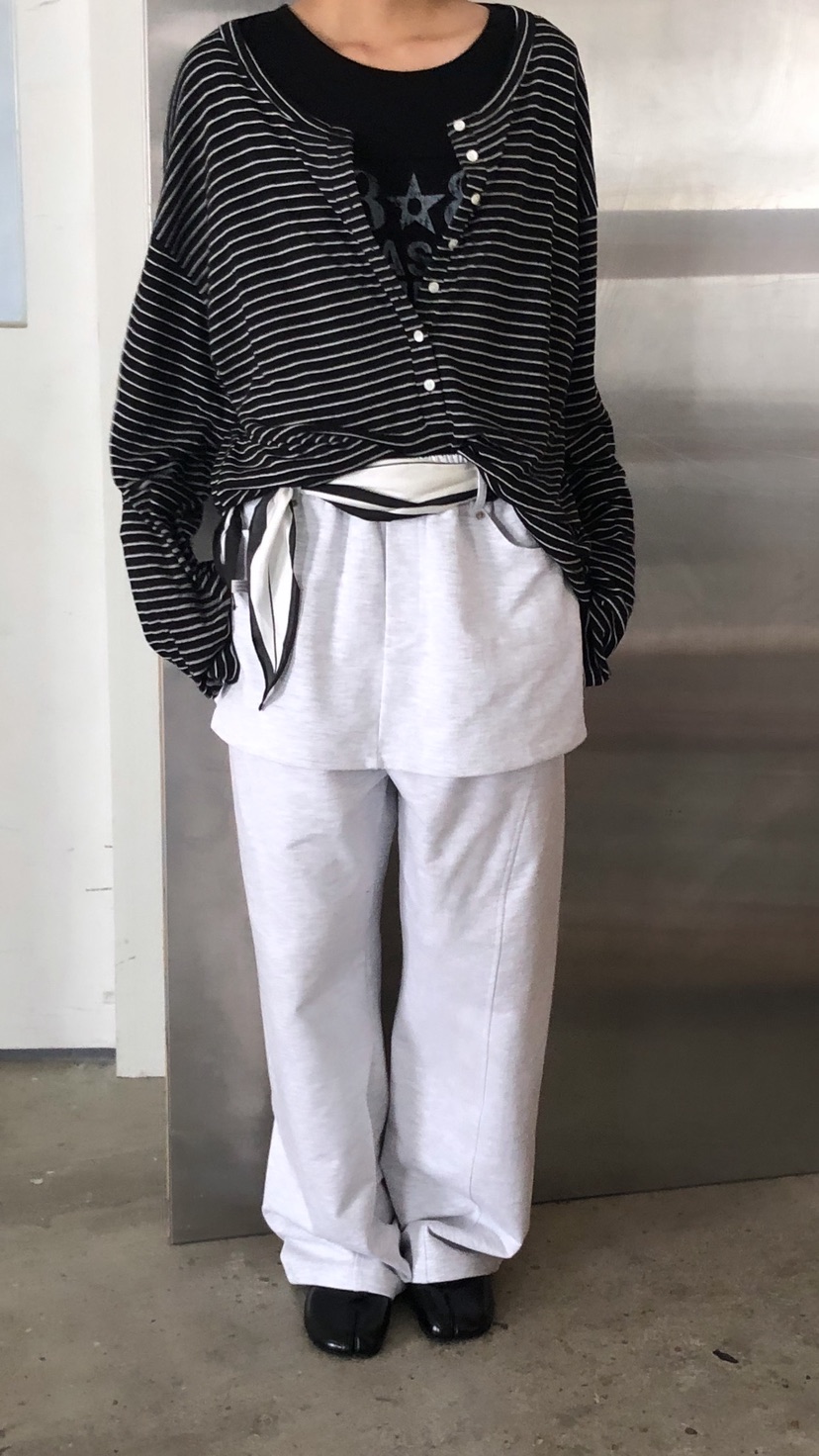 OVER RICH韓國代購女士新款推薦時尚職業人氣裙褲不含腰帶OVER RICH裙褲