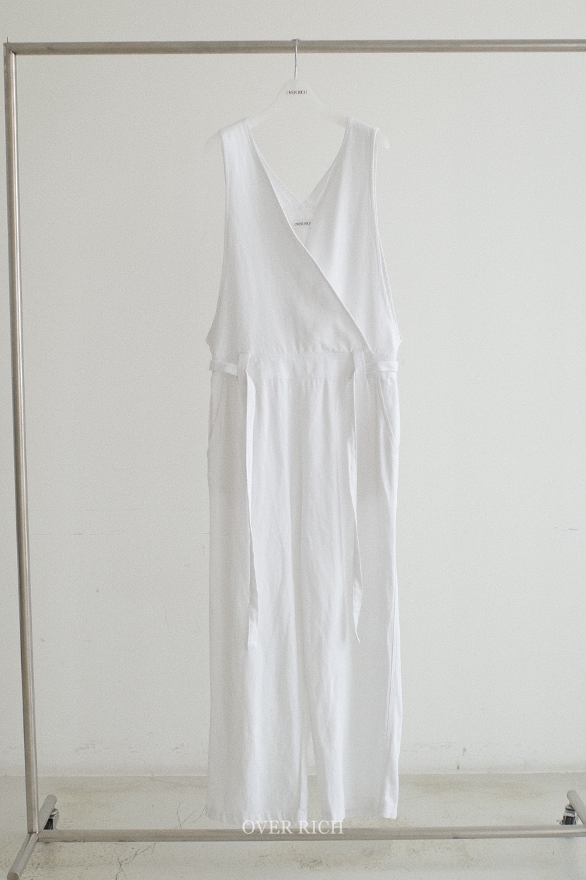 OVER RICH韓國東大門代購女裝新品休閑熱賣背帶褲含腰帶OVER RICH背帶褲圖色1