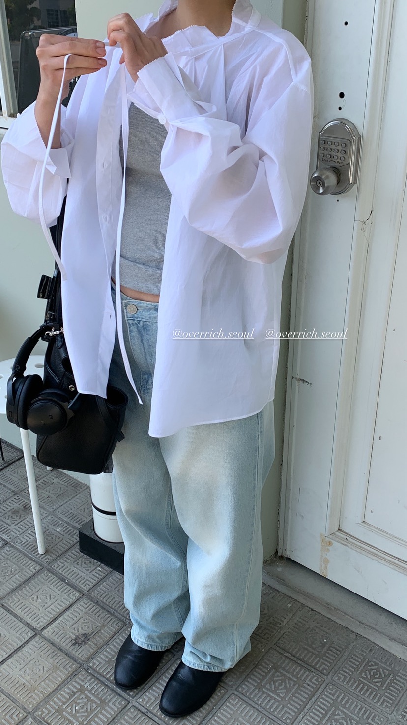 OVER RICH韓國東大門直郵女裝新款休閑熱賣時尚襯衫蕾絲衫OVER RICH襯衫/蕾絲衫