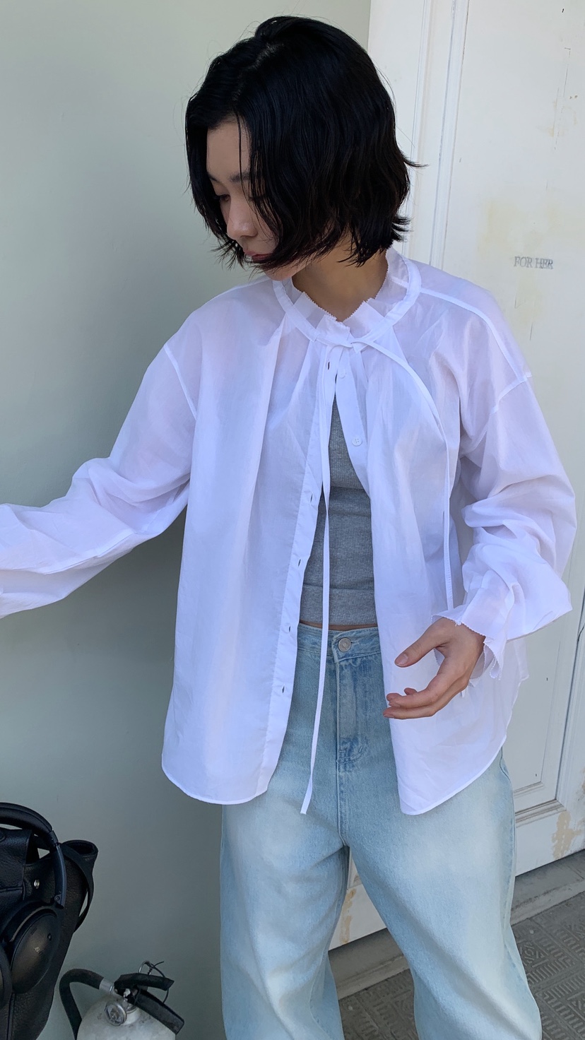 OVER RICH韓國東大門直郵女裝新款休閑熱賣時尚襯衫蕾絲衫OVER RICH襯衫/蕾絲衫