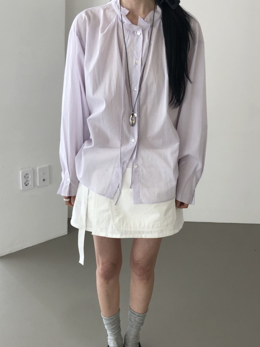 OVER RICH韓國東大門直郵女裝新款休閑熱賣時尚襯衫蕾絲衫OVER RICH襯衫/蕾絲衫