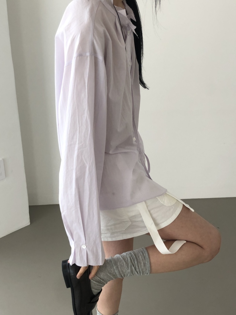 OVER RICH韓國東大門直郵女裝新款休閑熱賣時尚襯衫蕾絲衫OVER RICH襯衫/蕾絲衫