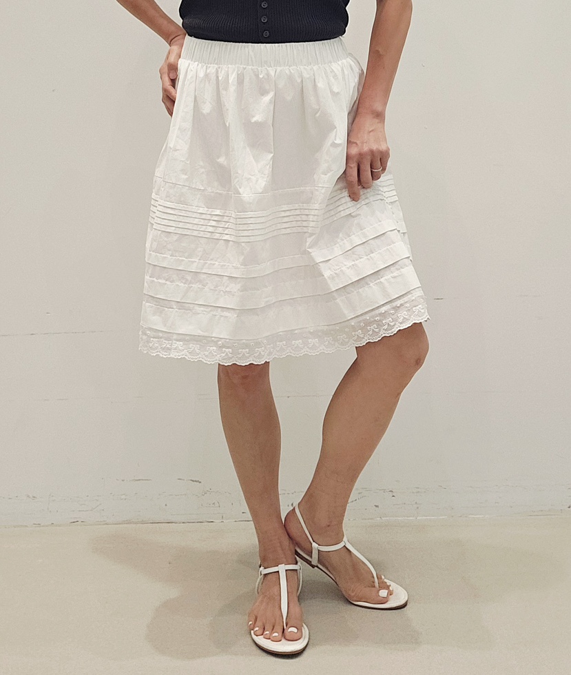 NEOUL韓國東大門直郵女士新品熱賣休閑推薦時尚半身裙中短裙NEOUL/ahin雙領標簽半身裙/中短裙