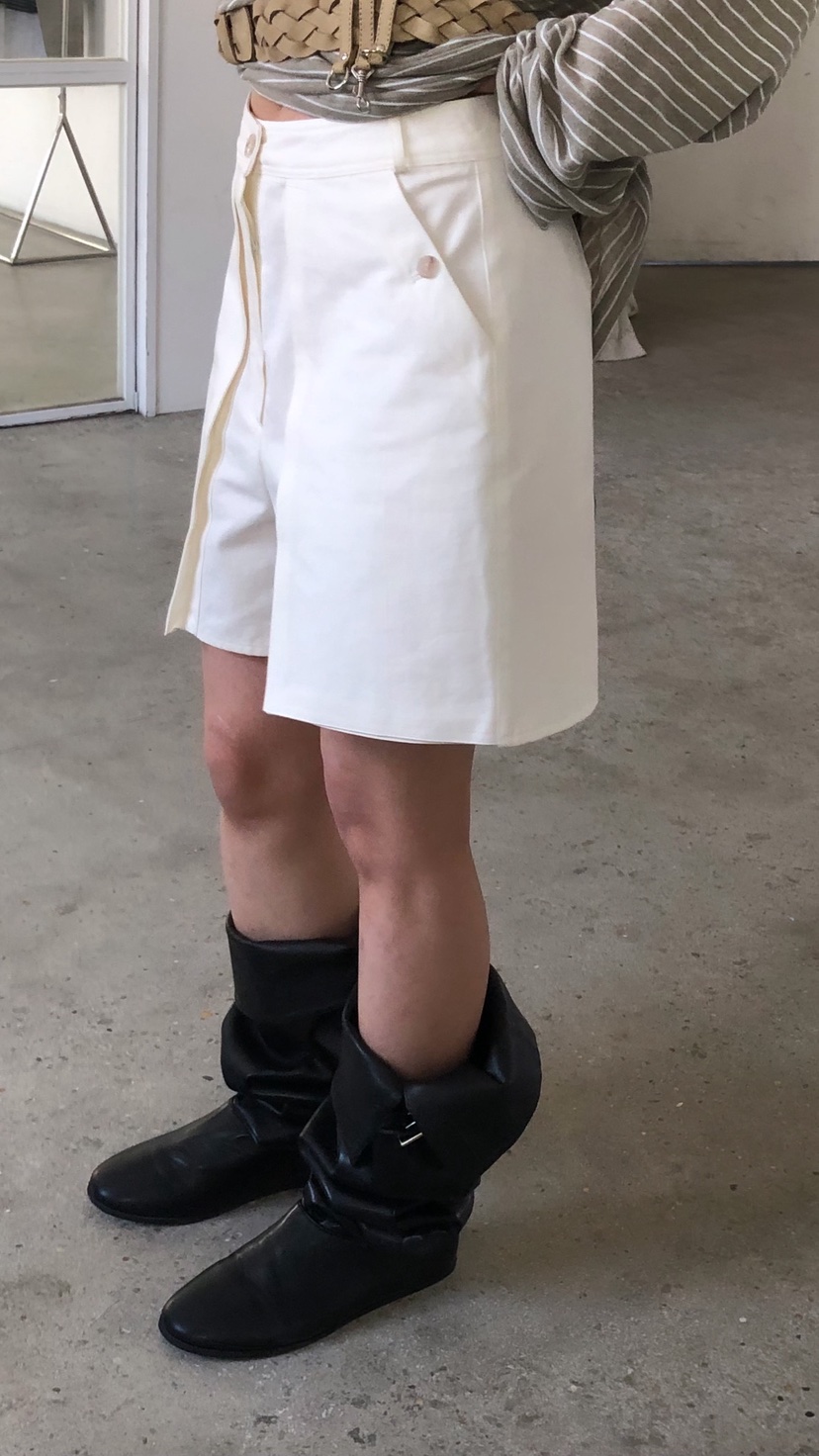 OVER RICH韓國直郵實拍女士新款熱賣職業時尚26春夏短褲OVER RICH短褲