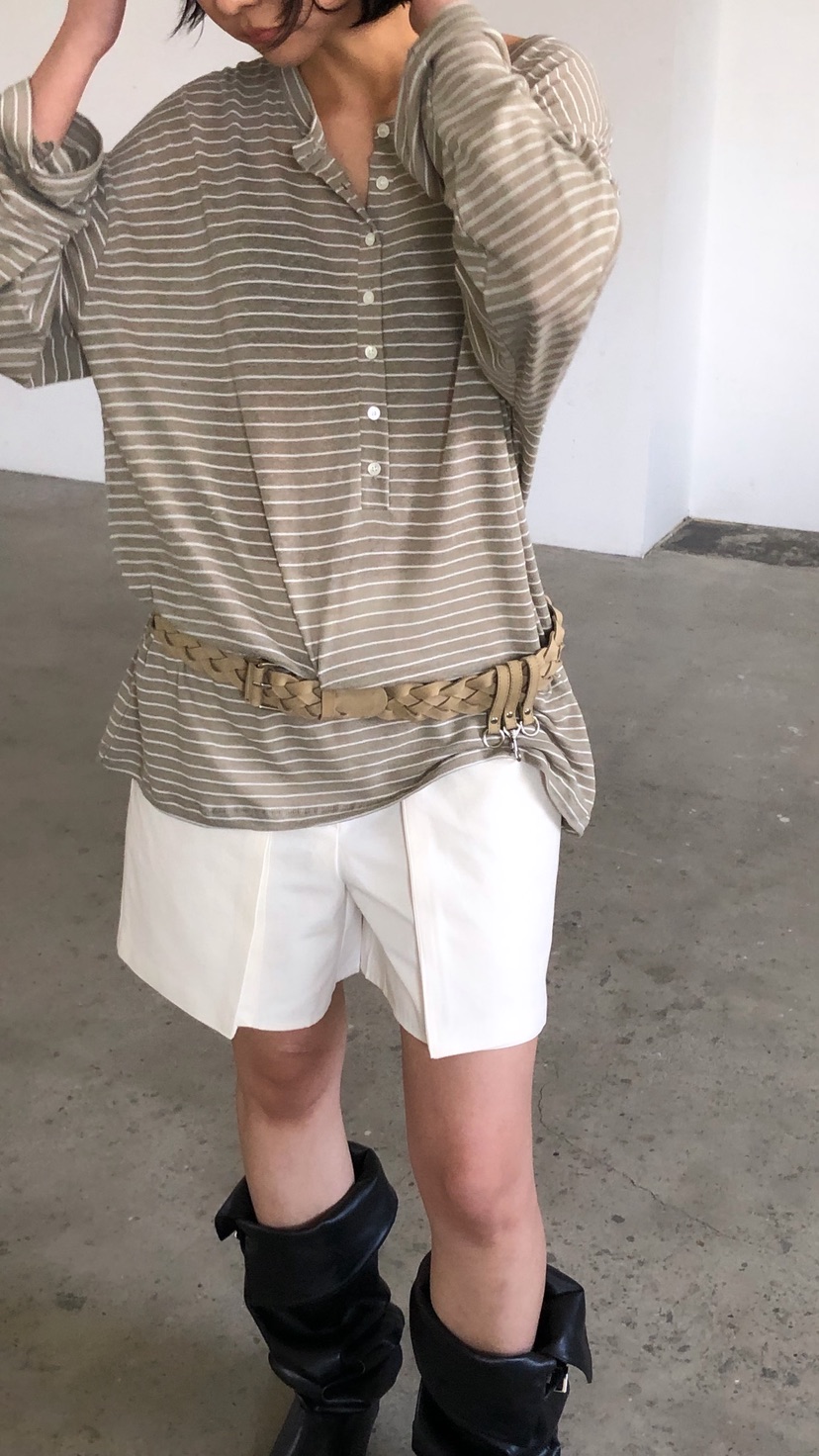 OVER RICH韓國直郵實拍女士新款熱賣職業時尚26春夏短褲OVER RICH短褲