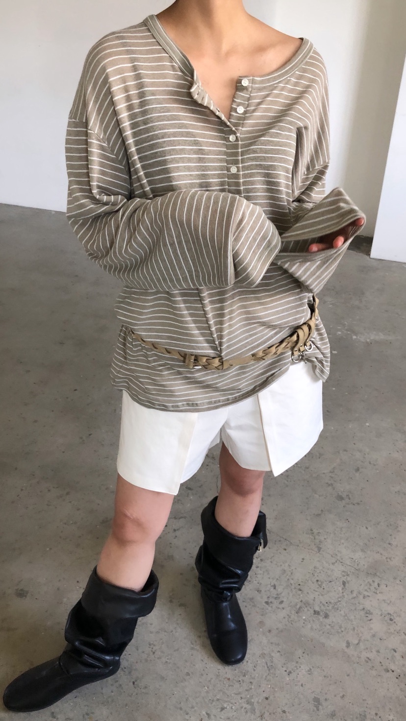 OVER RICH韓國直郵實拍女士新款熱賣職業時尚26春夏短褲OVER RICH短褲