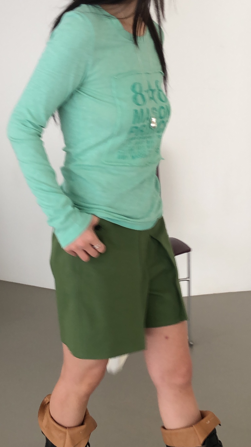 OVER RICH韓國直郵實拍女士新款熱賣職業時尚26春夏短褲OVER RICH短褲