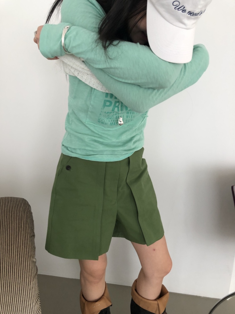 OVER RICH韓國直郵實拍女士新款熱賣職業時尚26春夏短褲OVER RICH短褲