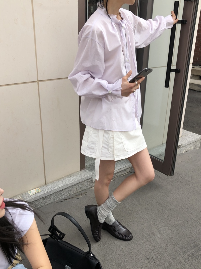 OVER RICH韓國直郵女裝新款職業26春夏熱賣人氣時尚短裙OVER RICH短裙