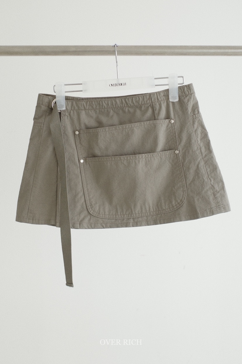 OVER RICH韓國直郵女裝新款職業26春夏熱賣人氣時尚短裙OVER RICH短裙圖色2