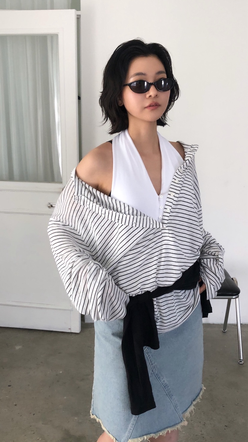 OVER RICH韓國代購女士新款人氣26春夏熱賣時尚推薦長袖T恤OVER RICH長袖T恤