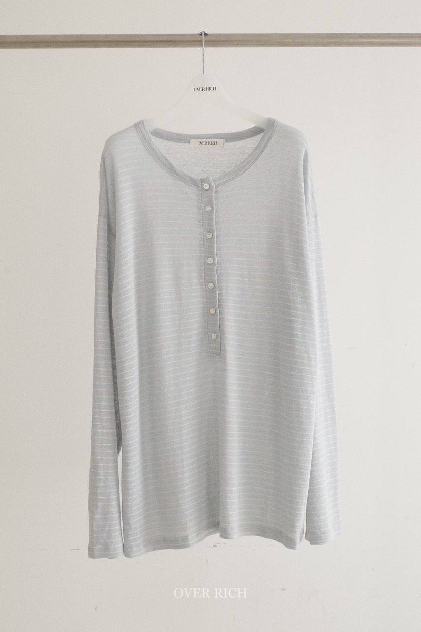 OVER RICH韓國代購女士新款人氣26春夏熱賣時尚推薦長袖T恤OVER RICH長袖T恤圖色4
