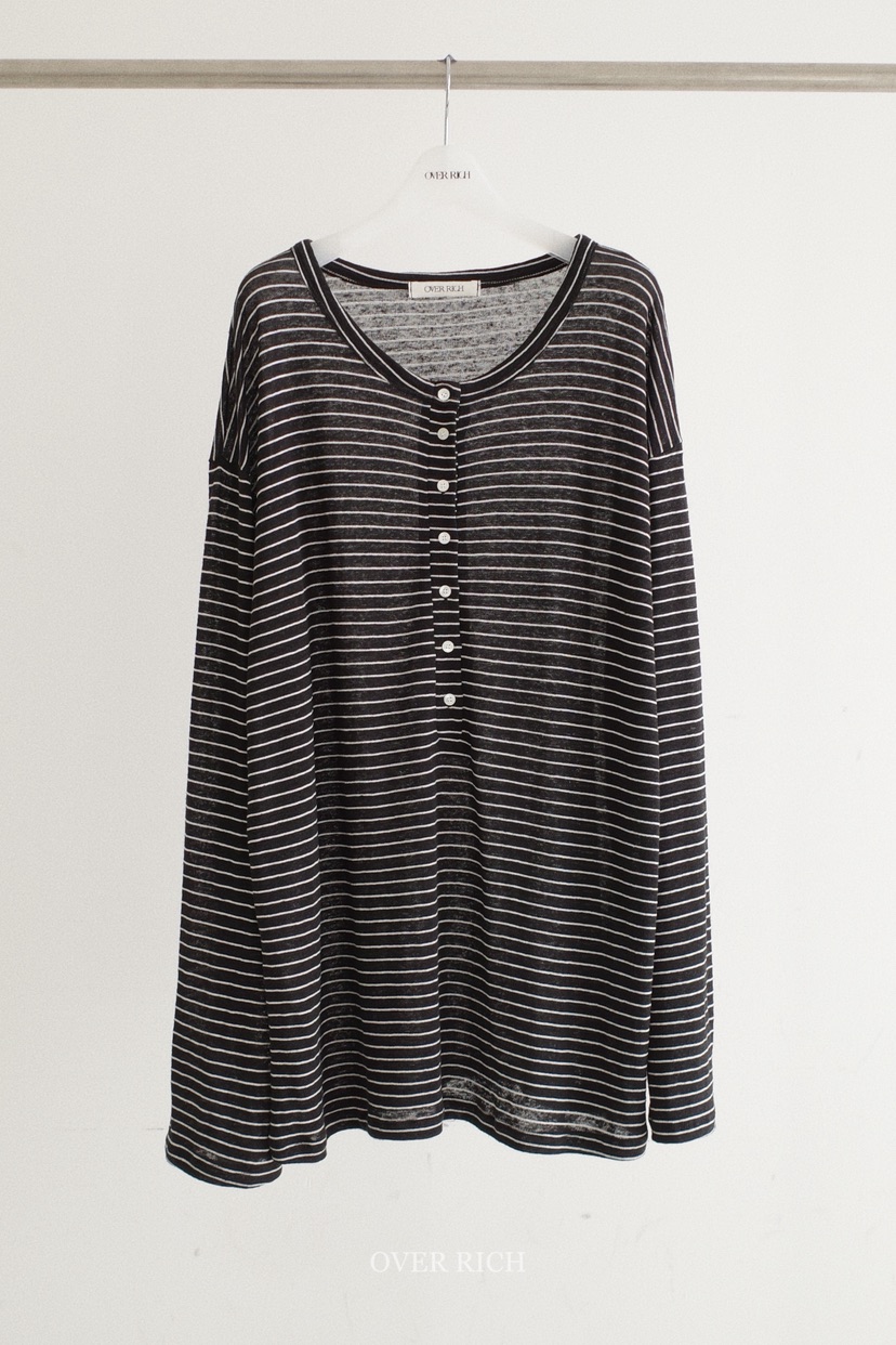 OVER RICH韓國代購女士新款人氣26春夏熱賣時尚推薦長袖T恤OVER RICH長袖T恤圖色5