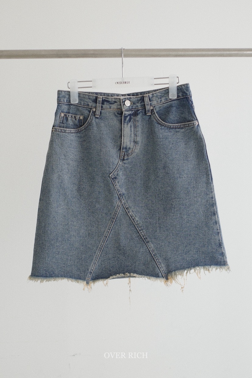 OVER RICH韓國東大門代購女士新款職業26春夏半身裙中短裙OVER RICH半身裙/中短裙圖色2