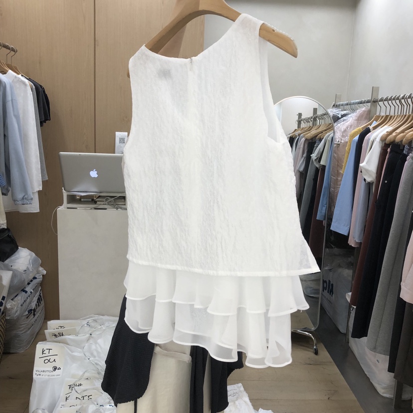 VILLABUTTON韓國直郵實拍女士新品熱賣26春夏人氣吊帶背心VILLABUTTON吊帶/背心