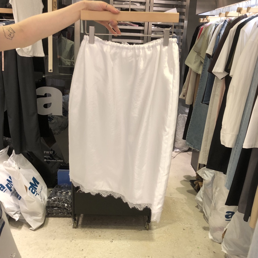 BANY ANCO韓國東大門直郵女士新款人氣半身裙中短裙蕾絲BANY ANCO半身裙/中短裙