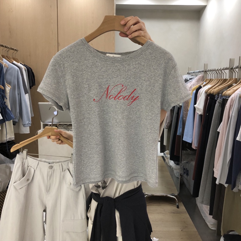 VILLABUTTON韓國代購女裝新品休閑推薦人氣職業時尚熱賣T恤VILLABUTTONT恤圖色1