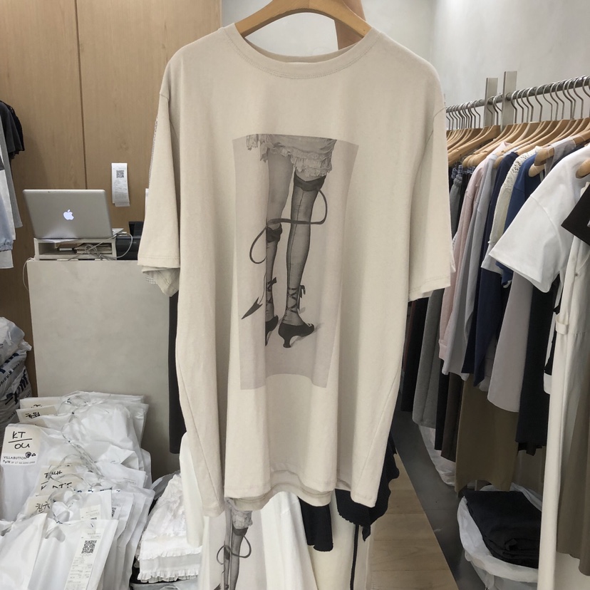 VILLABUTTON韓國東大門直郵女裝新品熱賣時尚推薦人氣T恤VILLABUTTONT恤圖色2