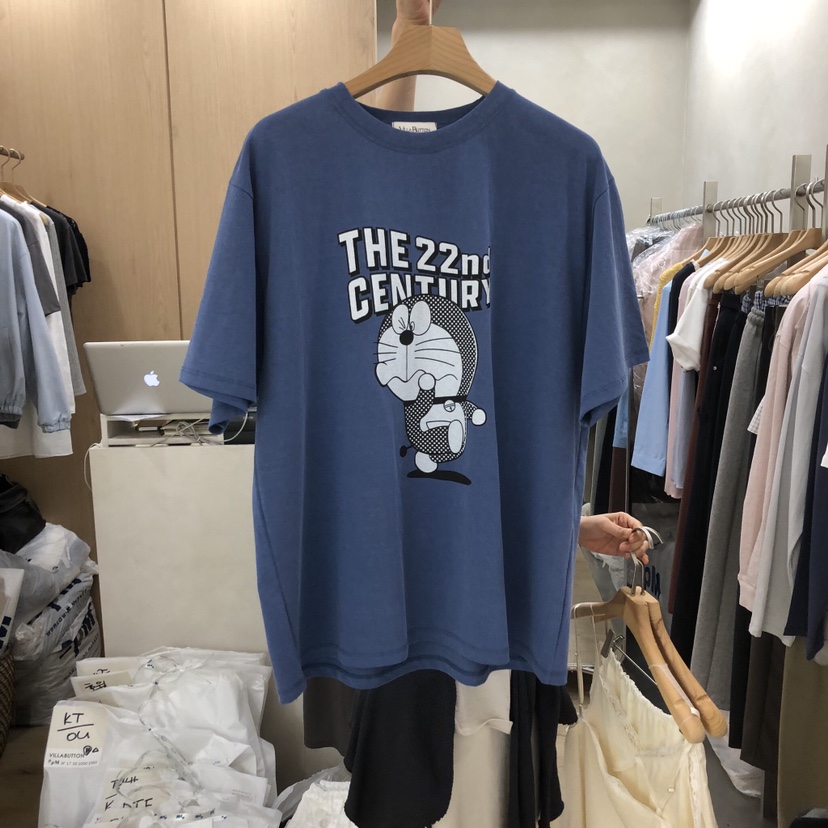 VILLABUTTON韓國東大門直郵女士新款熱賣時尚職業26春夏T恤VILLABUTTONT恤圖色1