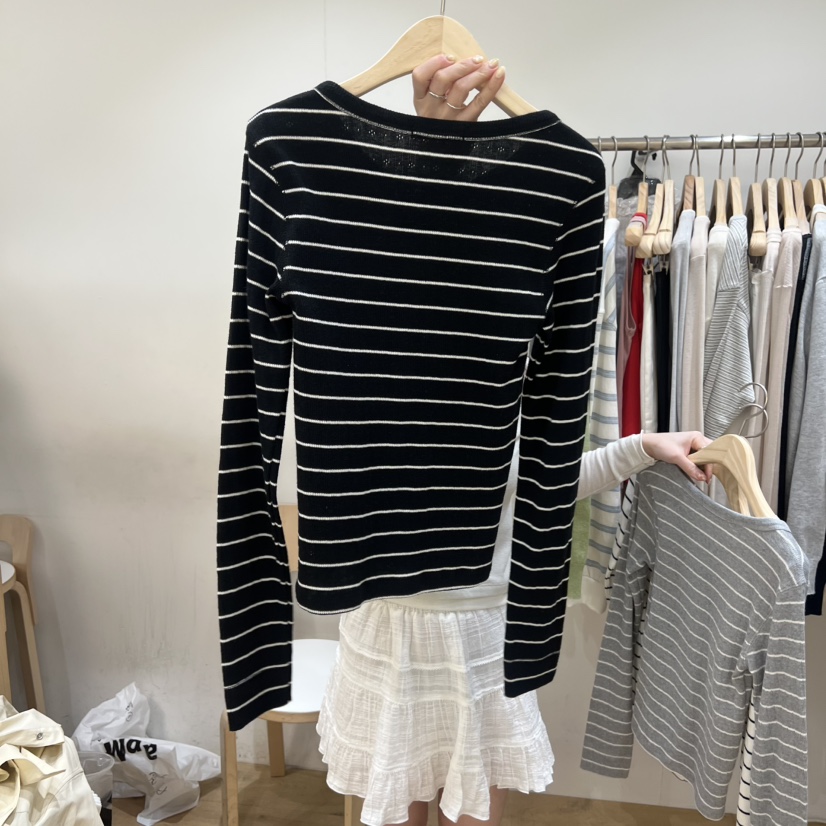 FOREST韓國東大門直郵女裝新款人氣26春夏熱賣推薦長袖T恤FOREST長袖T恤