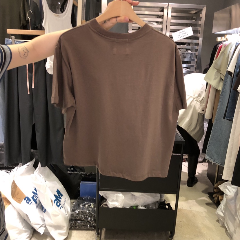 BANY ANCO韓國東大門代購女裝新款休閑熱賣推薦時尚人氣T恤BANY ANCOT恤