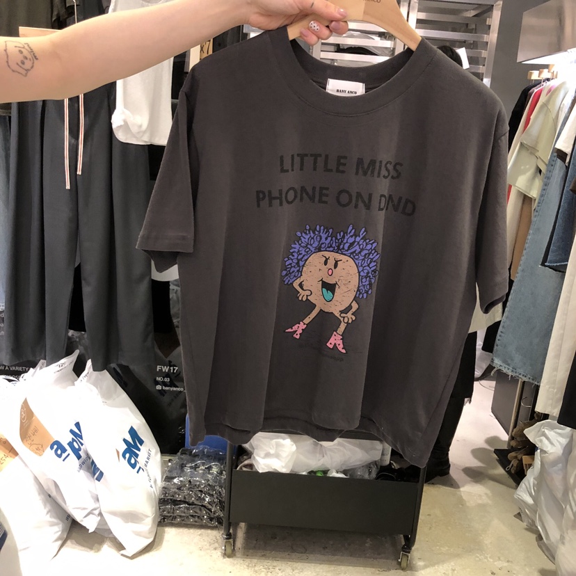BANY ANCO韓國東大門代購女裝新款休閑熱賣推薦時尚人氣T恤BANY ANCOT恤圖色3