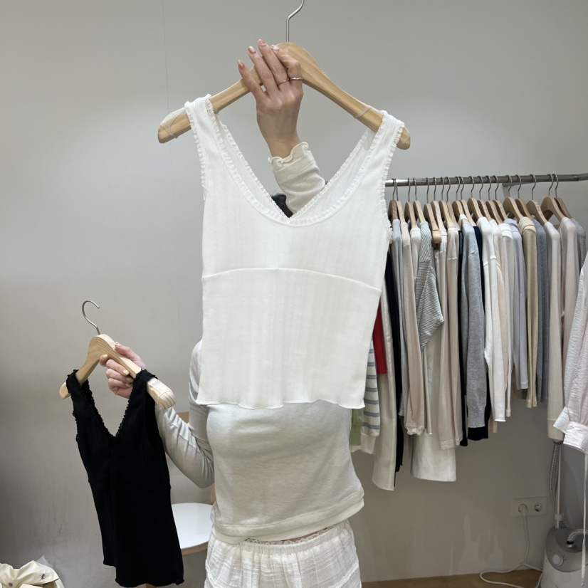 FOREST韓國代購女士新款職業時尚26春夏推薦人氣吊帶背心FOREST吊帶/背心