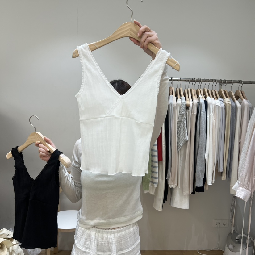 FOREST韓國代購女士新款職業時尚26春夏推薦人氣吊帶背心FOREST吊帶/背心圖色1