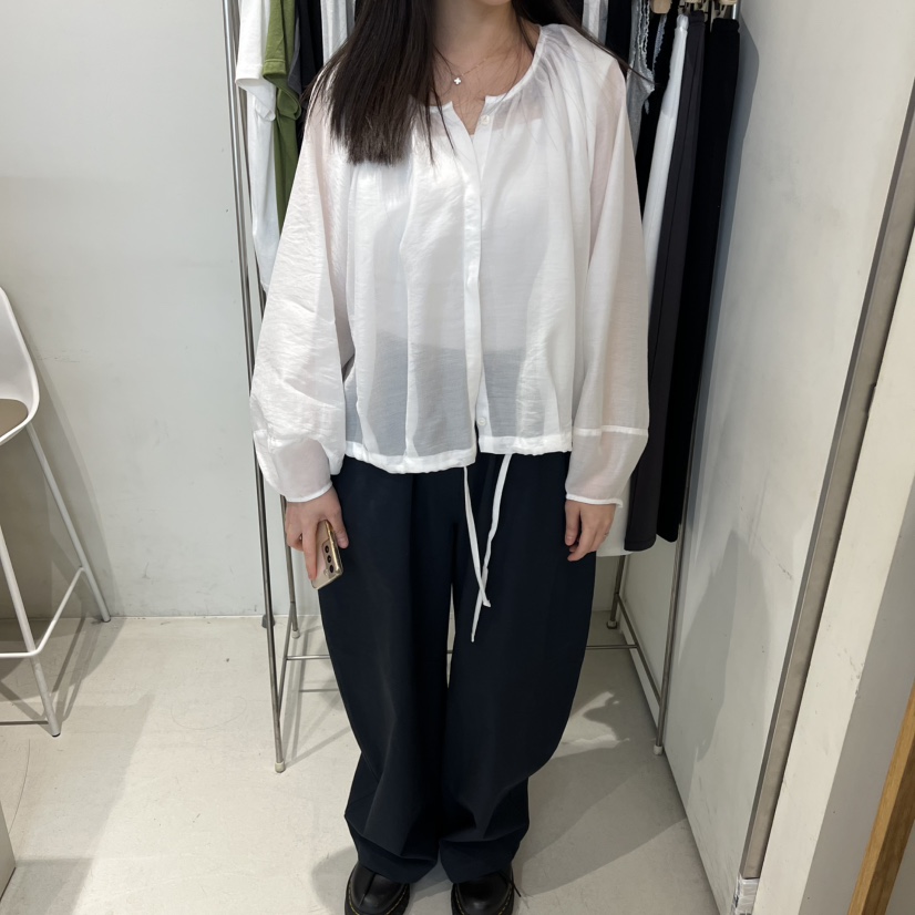 OUTRENE韓國東大門直郵女士新品推薦26春夏時尚襯衫蕾絲衫OUTRENE襯衫/蕾絲衫圖色2