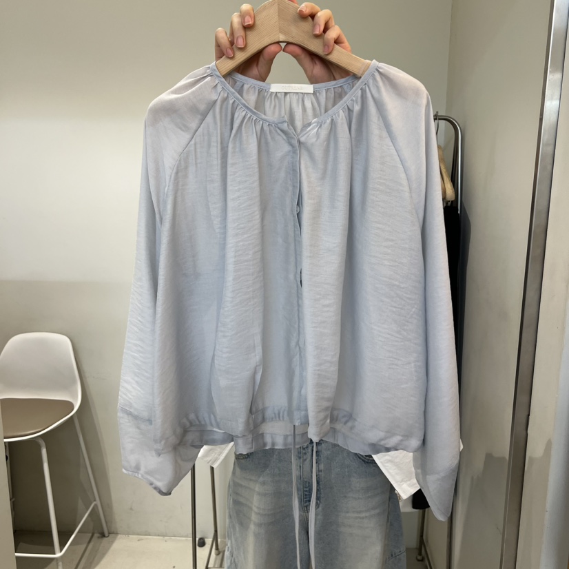 OUTRENE韓國東大門直郵女士新品推薦26春夏時尚襯衫蕾絲衫OUTRENE襯衫/蕾絲衫圖色3