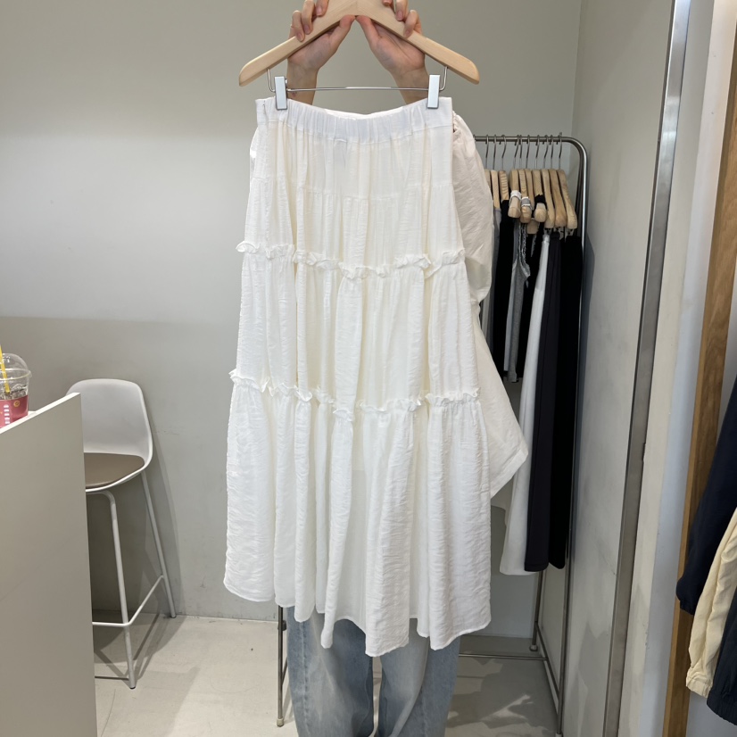 OUTRENE韓國直郵實拍女裝新款時尚熱賣休閑人氣26春夏長裙OUTRENE長裙