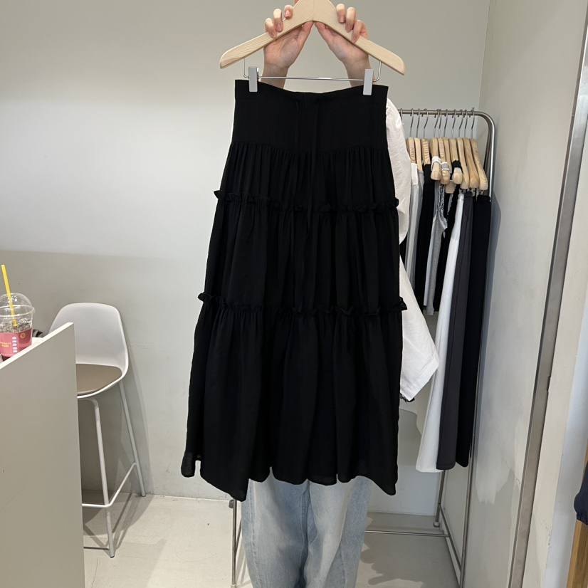 OUTRENE韓國直郵實拍女裝新款時尚熱賣休閑人氣26春夏長裙OUTRENE長裙圖色2