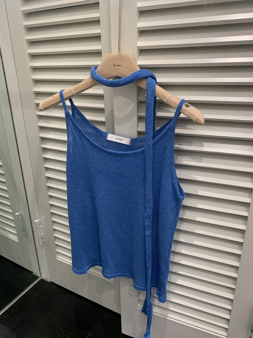 LE OVE/VERDI韓國直郵女裝新款推薦休閑吊帶背心含飄帶LE OVE/VERDI吊帶/背心圖色1