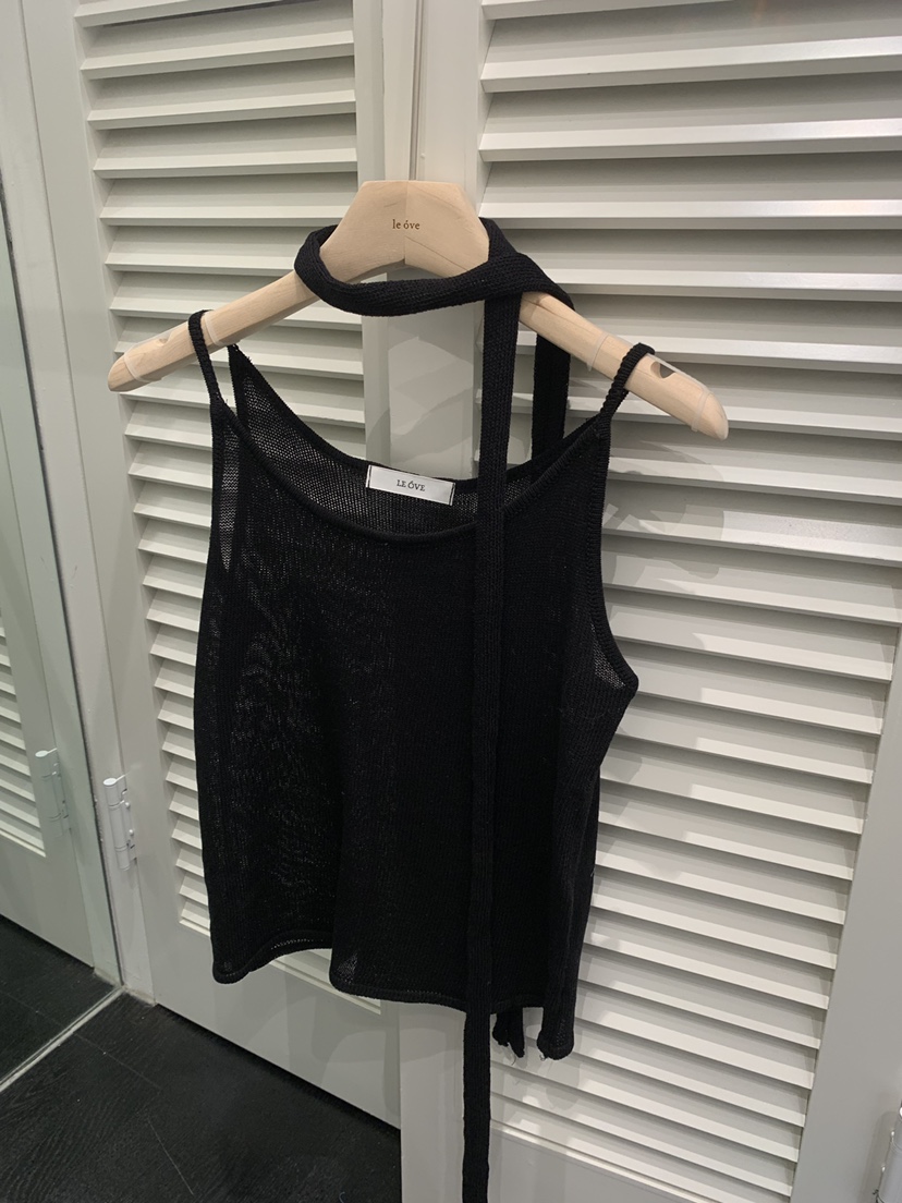 LE OVE/VERDI韓國直郵女裝新款推薦休閑吊帶背心含飄帶LE OVE/VERDI吊帶/背心圖色3