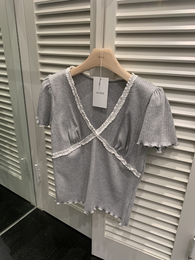 LE OVE/VERDI韓國東大門代購女士新品人氣推薦休閑職業T恤LE OVE/VERDIT恤圖色2