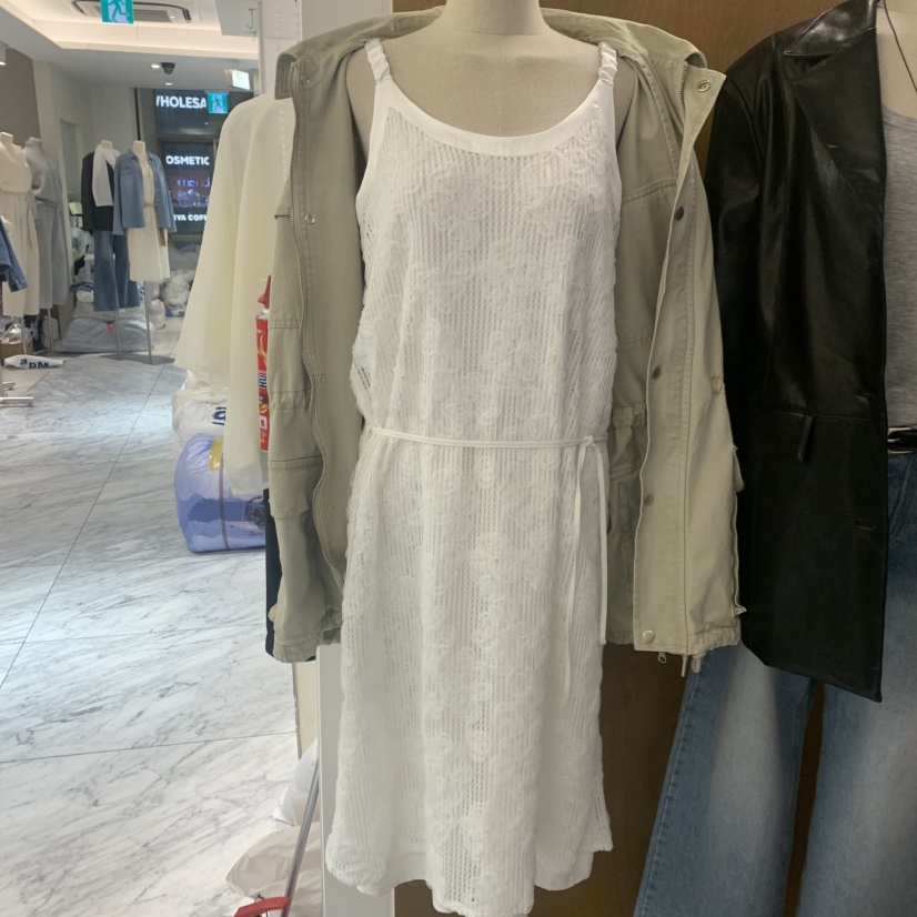 BLAIR韓國東大門代購女士新款休閑職業人氣熱賣連衣裙蕾絲BLAIR seoul連衣裙圖色1