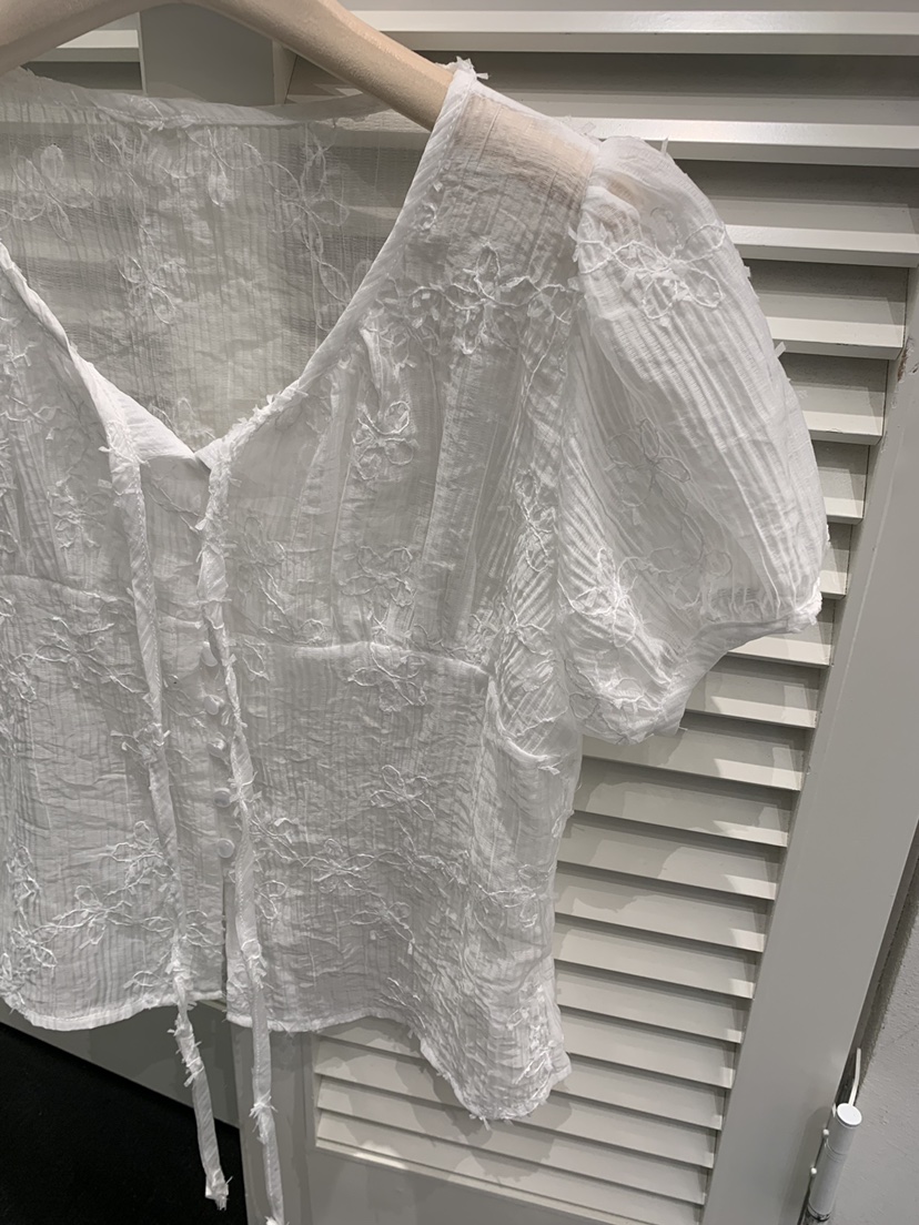 LE OVE/VERDI韓國直郵女裝新品推薦26春夏休閑襯衫蕾絲衫LE OVE/VERDI襯衫/蕾絲衫