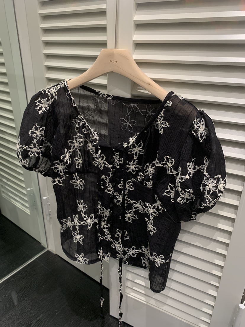 LE OVE/VERDI韓國直郵女裝新品推薦26春夏休閑襯衫蕾絲衫LE OVE/VERDI襯衫/蕾絲衫圖色2