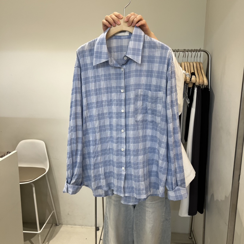 OUTRENE韓國直郵實拍女裝新品時尚熱賣推薦職業襯衫蕾絲衫OUTRENE襯衫/蕾絲衫圖色1