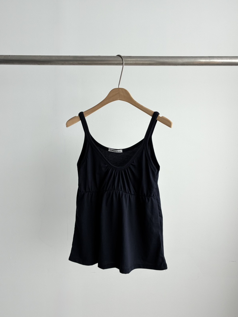 ROMANTICIZE韓國東大門代購女裝新款推薦休閑吊帶背心褶皺ROMANTICIZE吊帶/背心圖色3