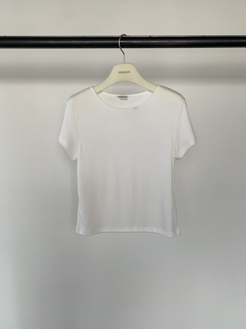 UNDERSON韓國代購女士新款休閑26春夏推薦時尚熱賣職業T恤UNDERSONT恤圖色1